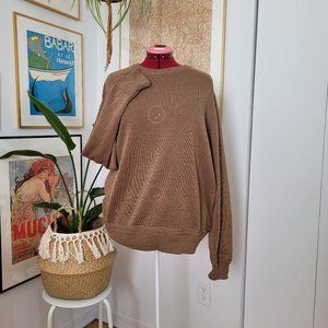 UNIQLO Women’s Tan Oversized Sweater Size XL